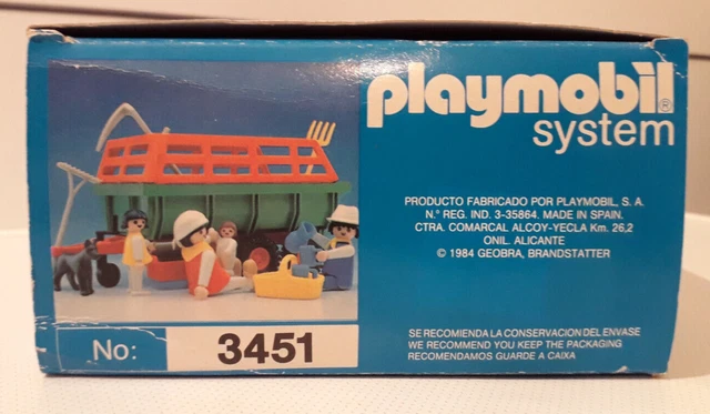 ToyNostalgia: Playmobil 3529, la jaula del rinoceronte (Safari