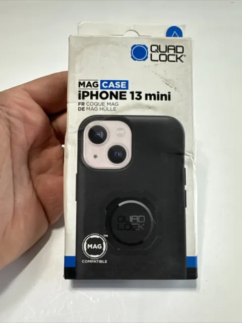 Quad Lock Hbar Mount Case Cell Phone Holder Mag iphone 14 Pro Black