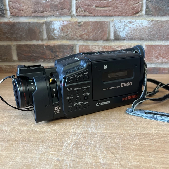 canon v60hi 8mm video camcorder