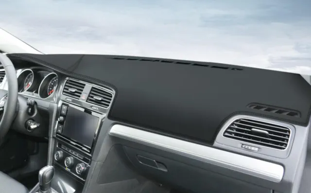 Leather Car Dash Mat Dashboard Cover Dashmat Interior Pad For VW Golf 2015-2021