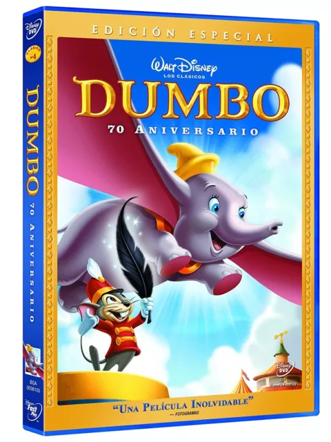 Dumbo (1941) 70 Aniversario BluRay (SP) (PO167182)