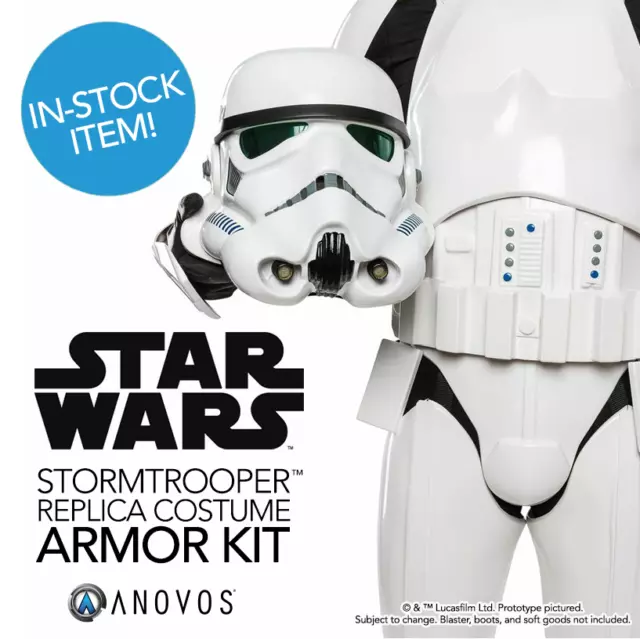 ANOVOS STORMTROOPER ARMOR - ANH TK full build kit NIB Star Wars Size Large