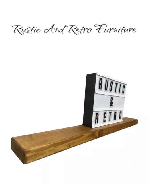 Rustic Floating Radiator  shelf  Wood Chunky Shelving  solid wood