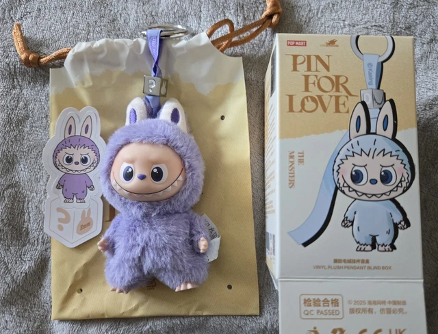 LABUBU PIN FOR Love ?, Genuine Popmart Item 