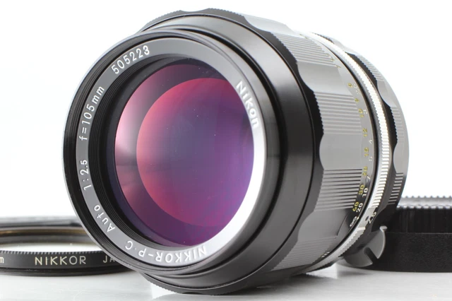[Near MINT++] Nikon Nikkor P.C Auto 105mm f/2.5 Non-Ai Telephoto Lens from Japan
