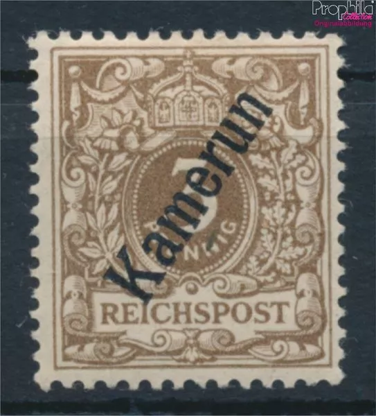 Briefmarken Kamerun (Dt. Kolonie) 1897 Mi 1d mit Falz (10256400
