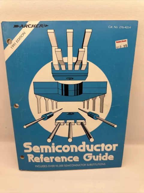 1991 Radio Shack Archer Tandy Transistors IC's Semiconductor Reference Guide