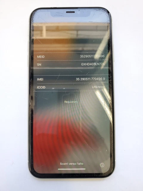 Apple iPhone 11 64GB - cracked icloud on For Parts - MUST READ Apple iPhone 11 64GB - cracked icloud on For Parts - MUST READ