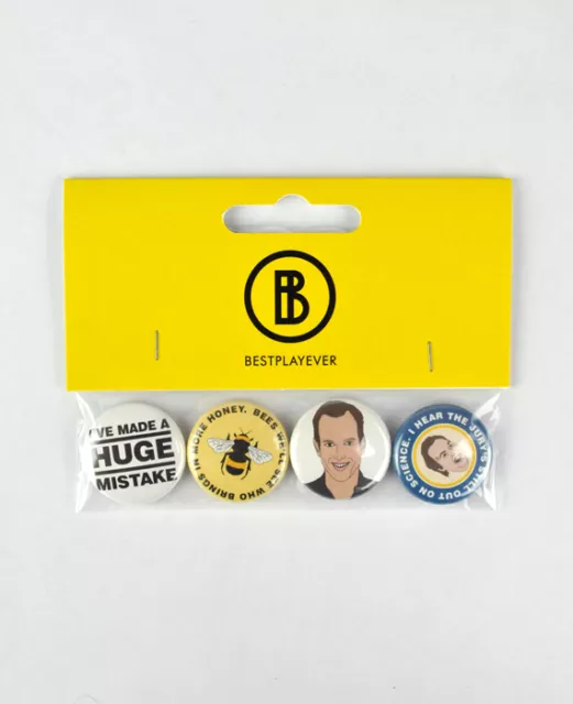 Gob Badges! Arrested Development buttons, Will Arnett,George Bluth bees, george 2