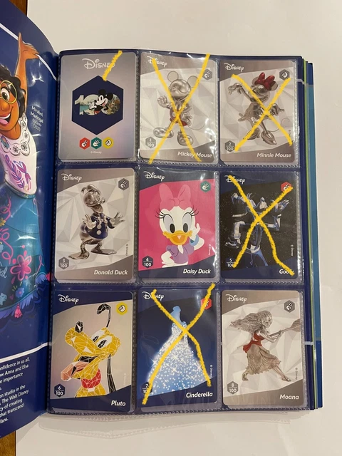 RARE WOOLWORTHS WONDERS Disney 100 Collector Trading Cards $1.00 - PicClick  AU
