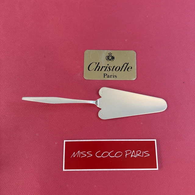 COUTEAU À ENTREMET CHRISTOFLE - TALISMAN VERT métal argenté Laque Chine 19,5 cm EUR 140,00 - FR