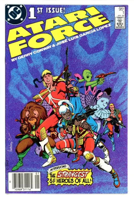 Atari Force Vol 2 #1 DC VF/NM (1984) Canadian Variant