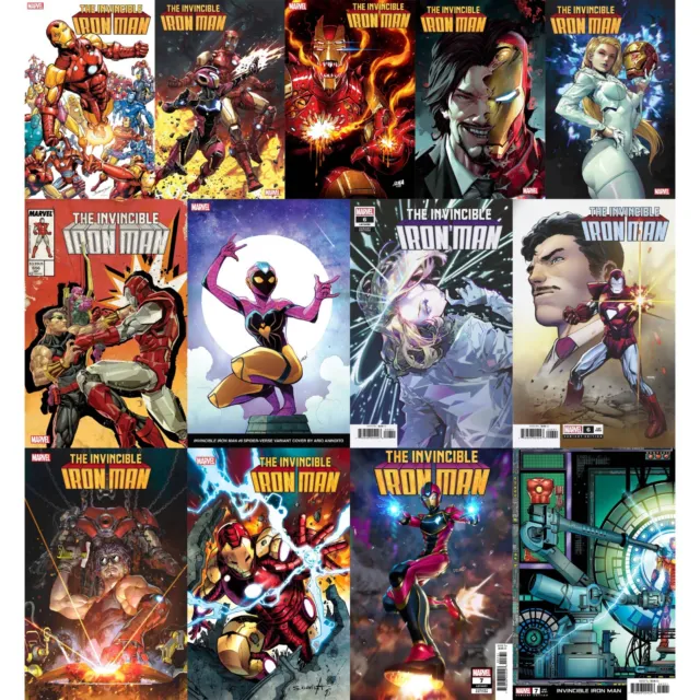 Invincible Iron Man (2022) 1 2 3 5 6 7 Variants | Marvel Comics | COVER SELECT