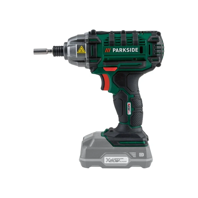 AVVITATORE A PERCUSSIONE rotante batteria Parkside (incl. batteria