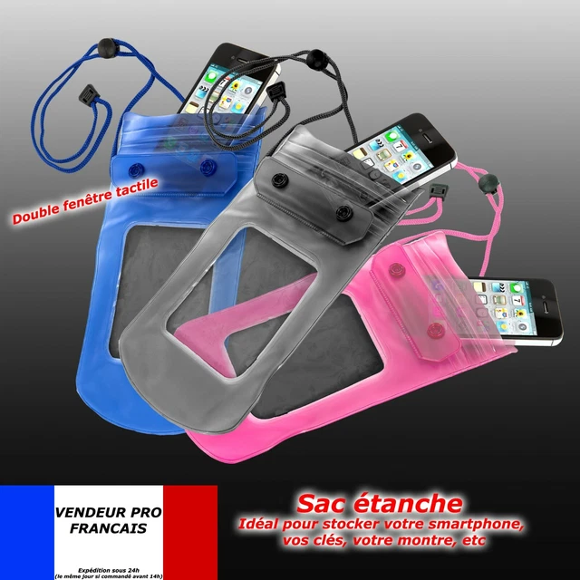 Housse Etui Pochette Sac ETANCHE WATERPROOF Iphone 7- 8 - X - XS- XR -XS max -11