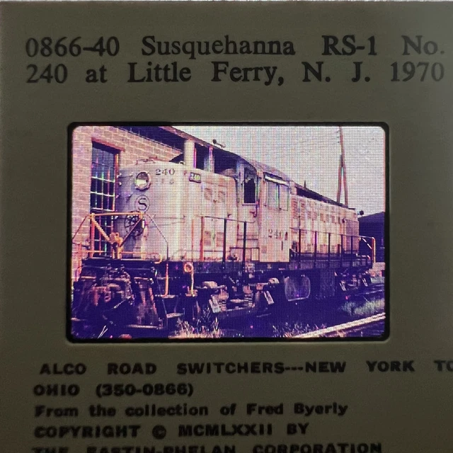 0866-40 Susquehanna RS-1 No. 240 at Little Ferry, N. J. 1970