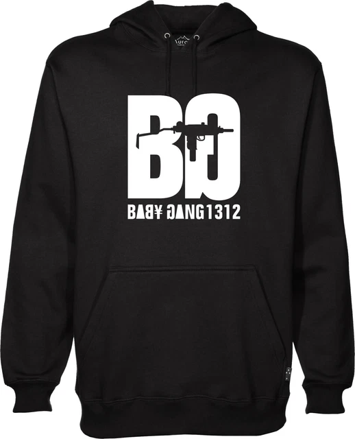 Felpa Unisex rabber BABY GANG babygang rapper Bianca o Nera Uomo Donna bambino