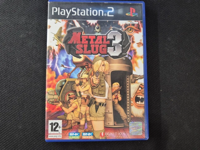 Jeu Xbox Metal Slug 3 Complet FR - Version PAL - En Très Bon État (TBE)