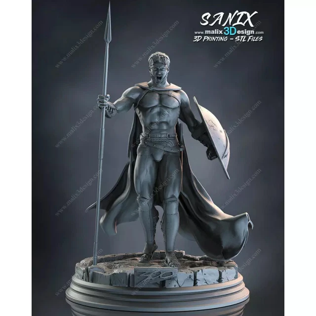 Impréssion 3D Résine Figurine d'exposition Loup géant | eBay