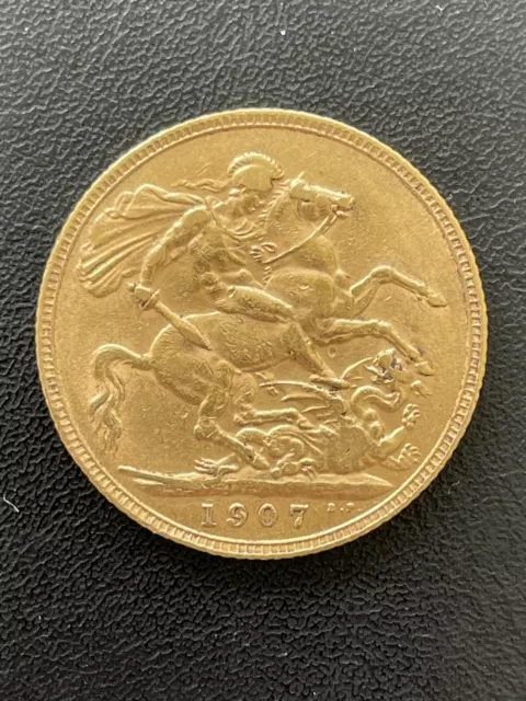 Great Britain 1907 - 1 Sovereign - King Edward VII