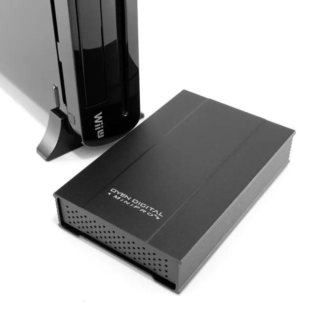 MiniPro 2TB External USB-C Hard Drive for Nintendo Wii U