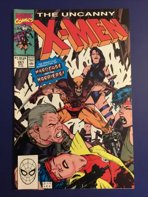 Uncanny X-men #261 May 1990 Jim Lee Marvel Comics High Grade