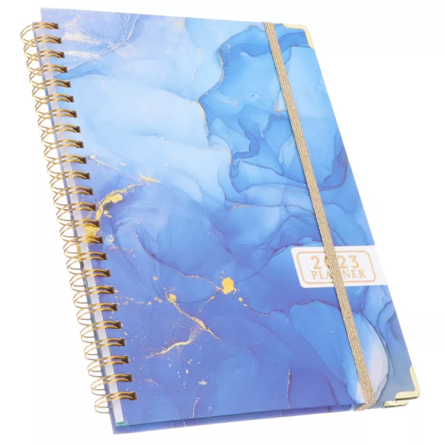 Paper Office 2023 Daily Planner Monthly Coil Design Notepad