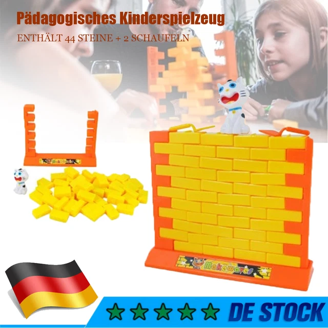 Stapelspiel Stapelturm Wackelturm für Geschicklichkeit und Motorik Stapelspiel Stapelturm Wackelturm für Geschicklichkeit und Motorik