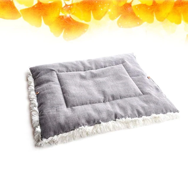 Dog Calming Bed Plush Dog Bed Round Pet Bed Mattress Pet Bed Puppy Cushion