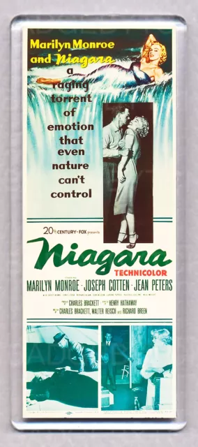 NIAGARA movie poster LARGE FRIDGE MAGNET - MARILYN MONROE