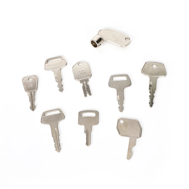 Set Di 21 Chiavi Di Accensione Personalizzate Per Attrezzature Da Costruzione Di Ricambio Per Macchine Pesanti~p122019464
