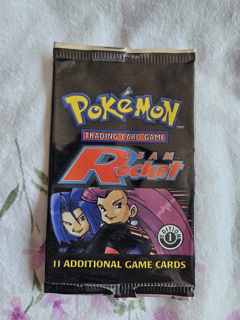 OPENED EMPTY 1ST Edition Team Rocket Pokemon Booster Pack Wrappers ART SET!  $39.99 - PicClick