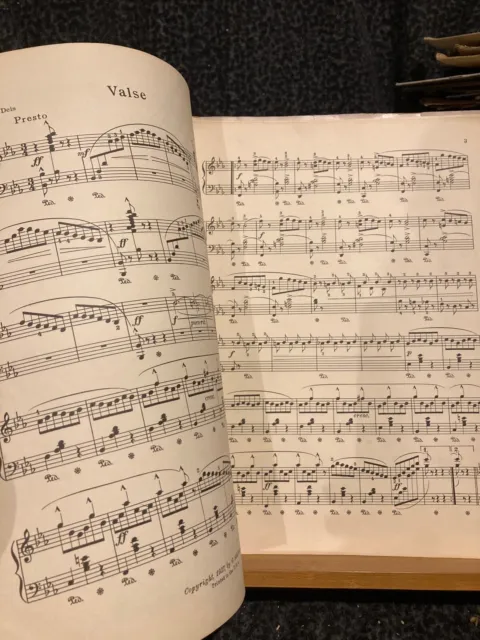 Auguste Durand Valse pour piano opus 83 partition éditions Schirmer