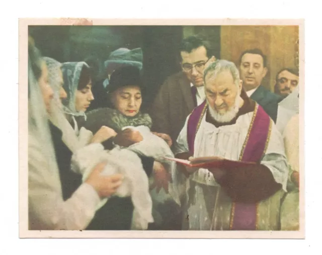 Cartolina Religiosa - S. Padre Pio Da Pietrelcina Anni '60 Non Viaggiata Fp