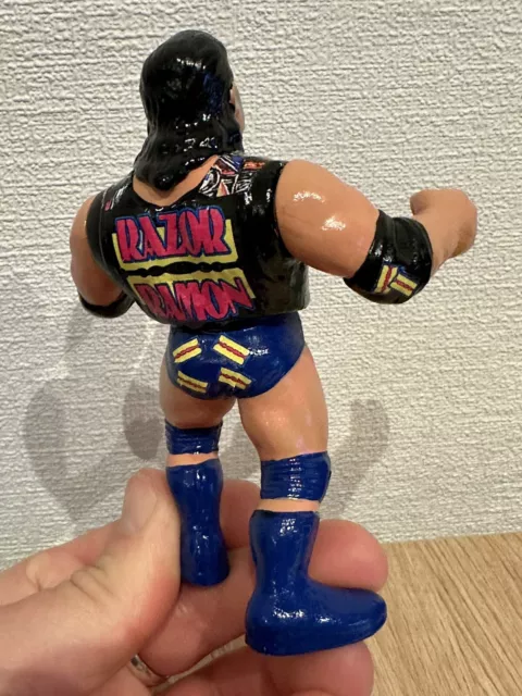 WWF WWE Hasbro Custom Wrestling Figur Razor Ramon 3