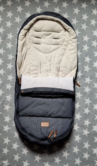 Mamas & Papas kaltes Wetter Winter Fußmuff Kuscheltier marineblau Denim u.a.89 £