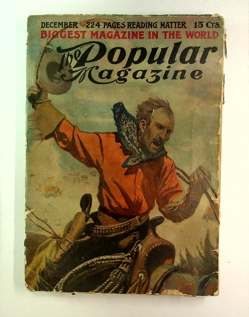 Popular Magazine Pulp Dec 1906 Vol. 7 #2 FR/GD 1.5