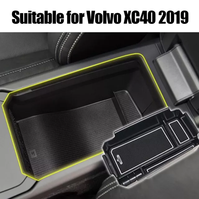 Car Central Armrest Box Storage Box Organizer For Volvo XC40 2019 Accessories