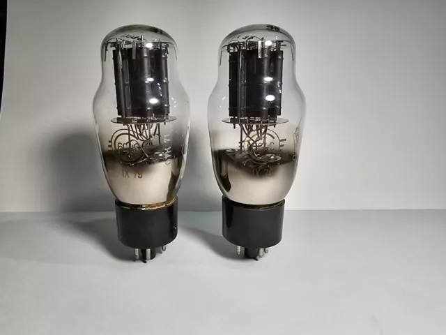 6s4s matched pair tubes Svetlana winged C NOS OTK 70's-80's  6b4g 6c4c 6a3