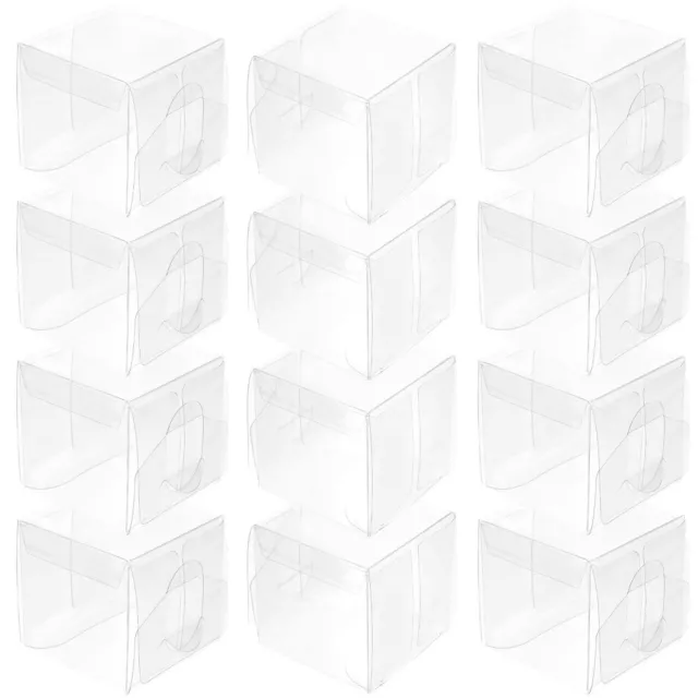 20pcs Clear Plastic Gift Boxes for Wedding Party Favors-OW