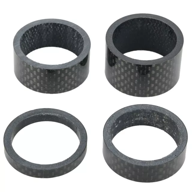Compact Carbon Fiber Headset Spacer Kit for 1 1/8 Mountain Bikes (5/10/15/20mm)