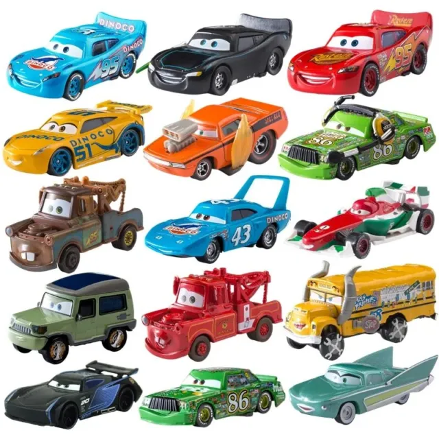 Disney Pixar Cars Diecast Lightning McQueen 1:55 Diecast Model Car Toys Gift