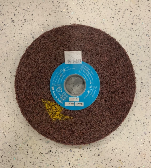 3M Scotch-Brite Ligth Deburring Wheel 152Mm X 25Mm X 25Mm 5A Med (93367), Fs-Wl