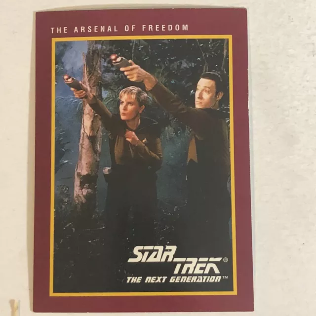 Star Trek The Next Generation Trading Card Vintage 1991 #50 Brent Spinner