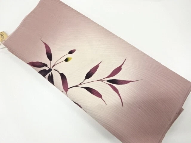 6766326: Japanese Kimono / Antique Araihari For Haori / Plants