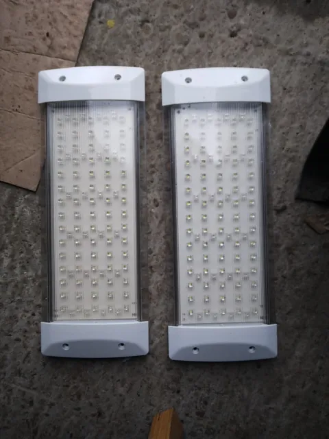 Peugeot Boxer 07- Camper 12v LED LIGHTS Strips  USED PARTS ×2 Free Postage Uk