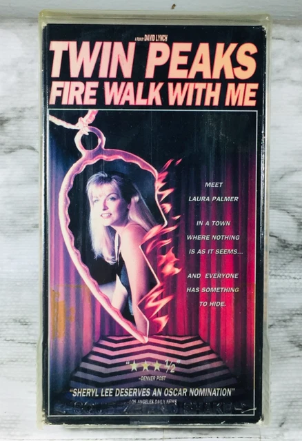 TWIN PEAKS (FIRE Walk With Me) Vhs Tape Movie (Vintage) David