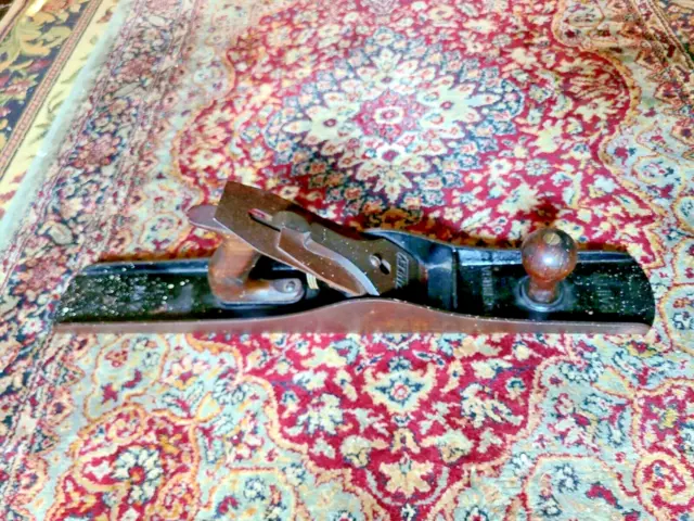Vintage BAILEY 22inch No. 7 JOINEER PLANE Corrugated Bottom Vintage STANLEY