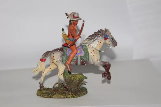 SABAKO61- 1x Indianer m. Bogen. Umbau Figur - Super Tolles Stück - 7cm