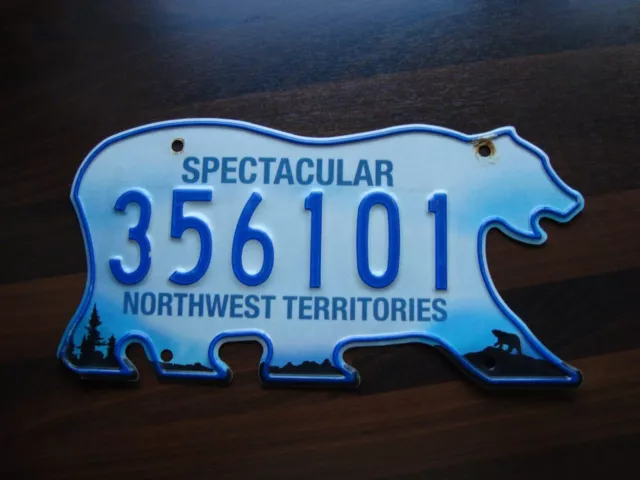 Nummernschild Northwest Territories Canada